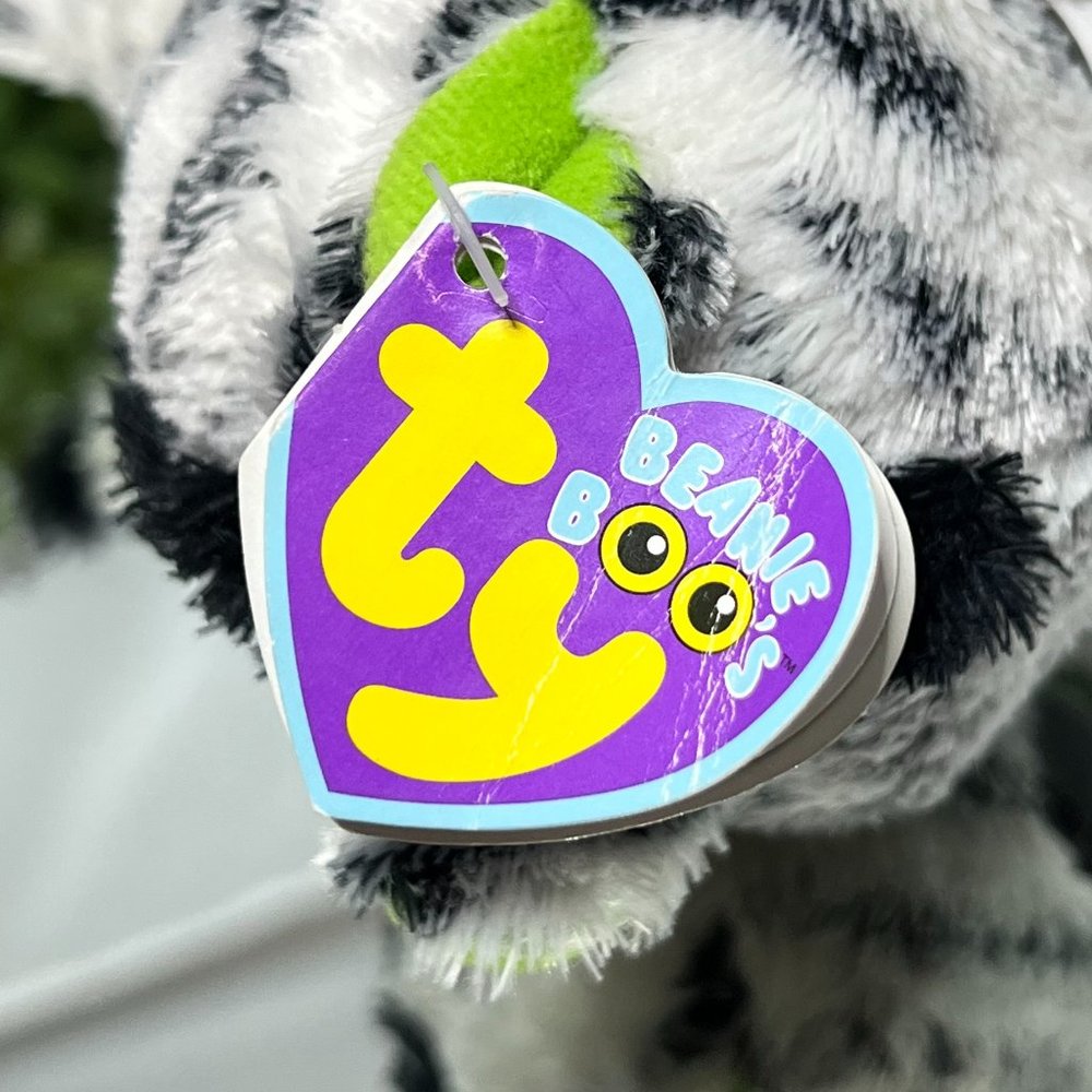 Ty Beanie Boo Small Zebra "Zig-Zag" - NEW - Picture 5 of 8